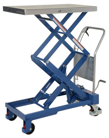 DOUBLE HYDRAULIC CART 800LB 35.5 X 20
